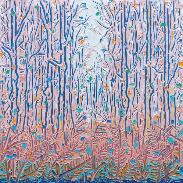 Joseph Villanueva: Light Through The Thicket XLIV by Joseph Villanueva