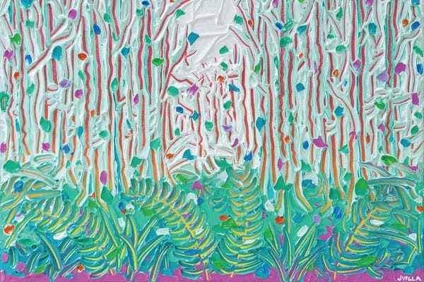 Joseph Villanueva: Light Through The Thicket L by Joseph Villanueva