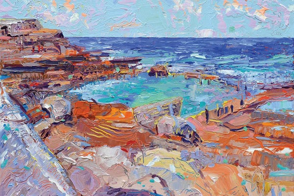 Joseph Villanueva: Mahon Rock Pool by Joseph Villanueva