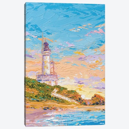 Point Lonsdale Lighthouse III Canvas Print #JVN78} by Joseph Villanueva Canvas Art