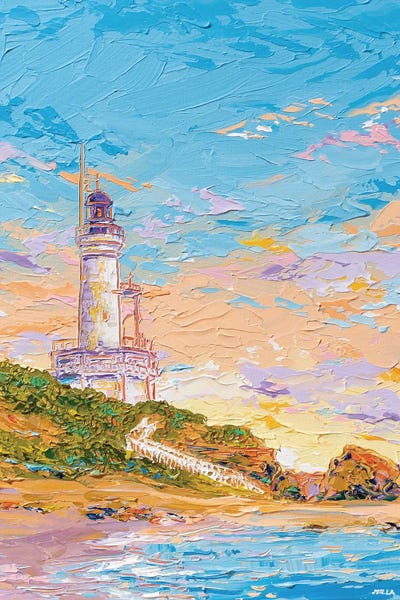 Joseph Villanueva: Point Lonsdale Lighthouse III by Joseph Villanueva