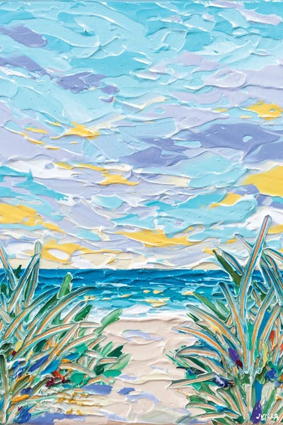 Joseph Villanueva: Beach Path XII by Joseph Villanueva