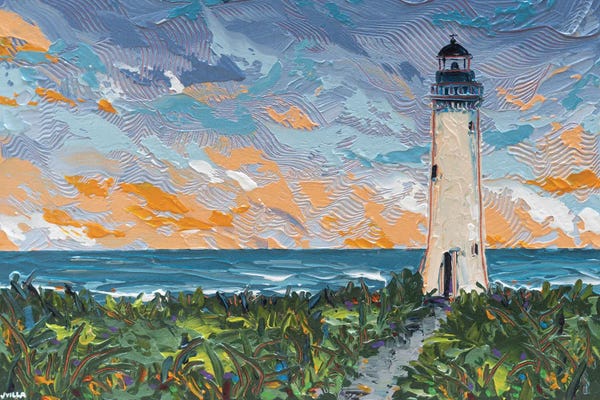 Joseph Villanueva: Port Fairy Lighthouse V by Joseph Villanueva