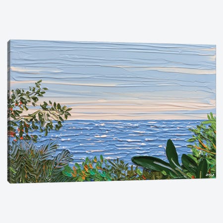 Sea View X Canvas Print #JVN83} by Joseph Villanueva Art Print