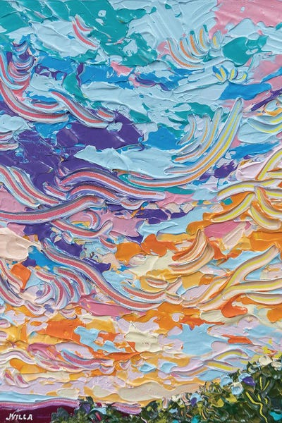 Sky Theory IX by Joseph Villanueva canvas print