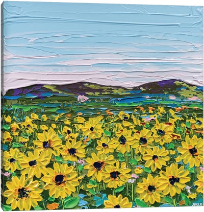 Sunflowers Canvas Art Print - Joseph Villanueva