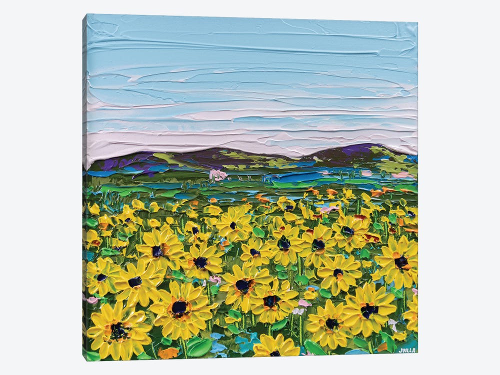 Sunflowers by Joseph Villanueva 1-piece Canvas Wall Art