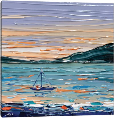 Sunset Sail II Canvas Art Print - Joseph Villanueva
