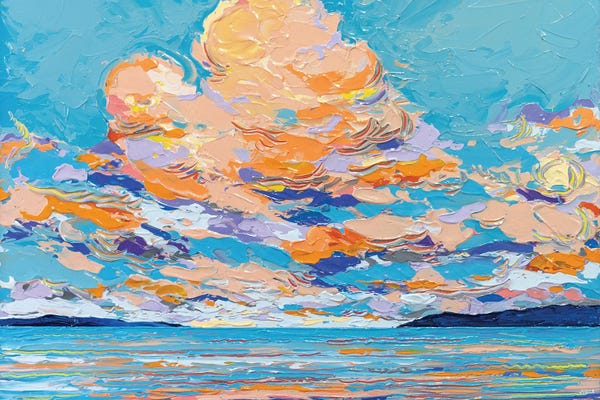 Joseph Villanueva: Sunset Sea V by Joseph Villanueva