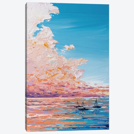Sunset Sea VII Canvas Print #JVN94} by Joseph Villanueva Canvas Art Print