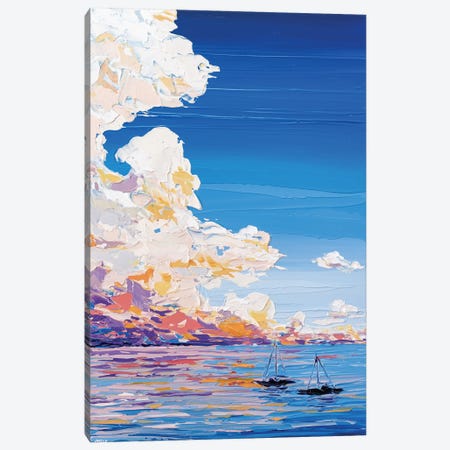 Sunset Sea XV Canvas Print #JVN96} by Joseph Villanueva Canvas Art Print