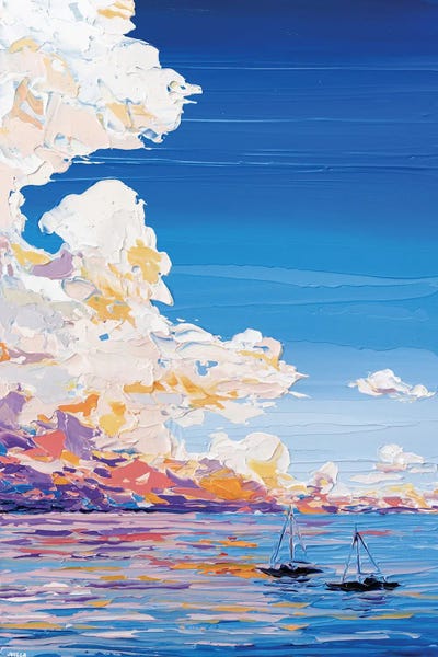 Joseph Villanueva: Sunset Sea XV by Joseph Villanueva