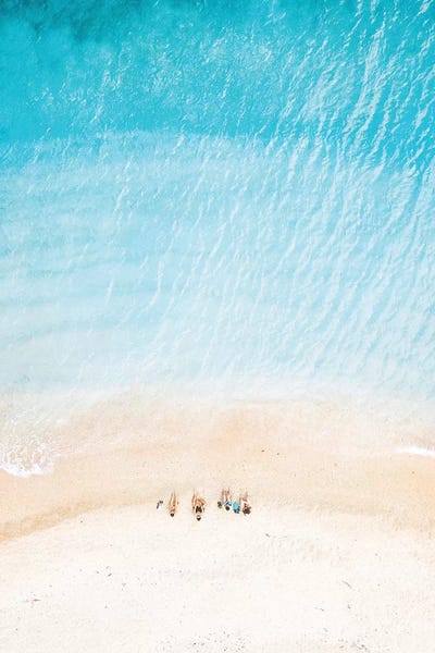 Beach People by James Vodicka art print