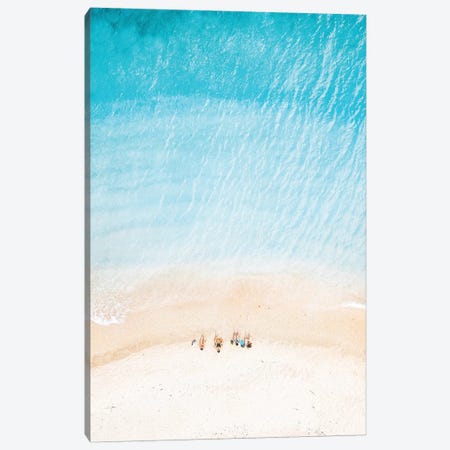 Beach People Canvas Print #JVO10} by James Vodicka Canvas Print