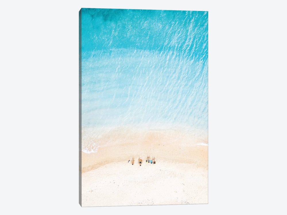 Beach People by James Vodicka 1-piece Canvas Artwork