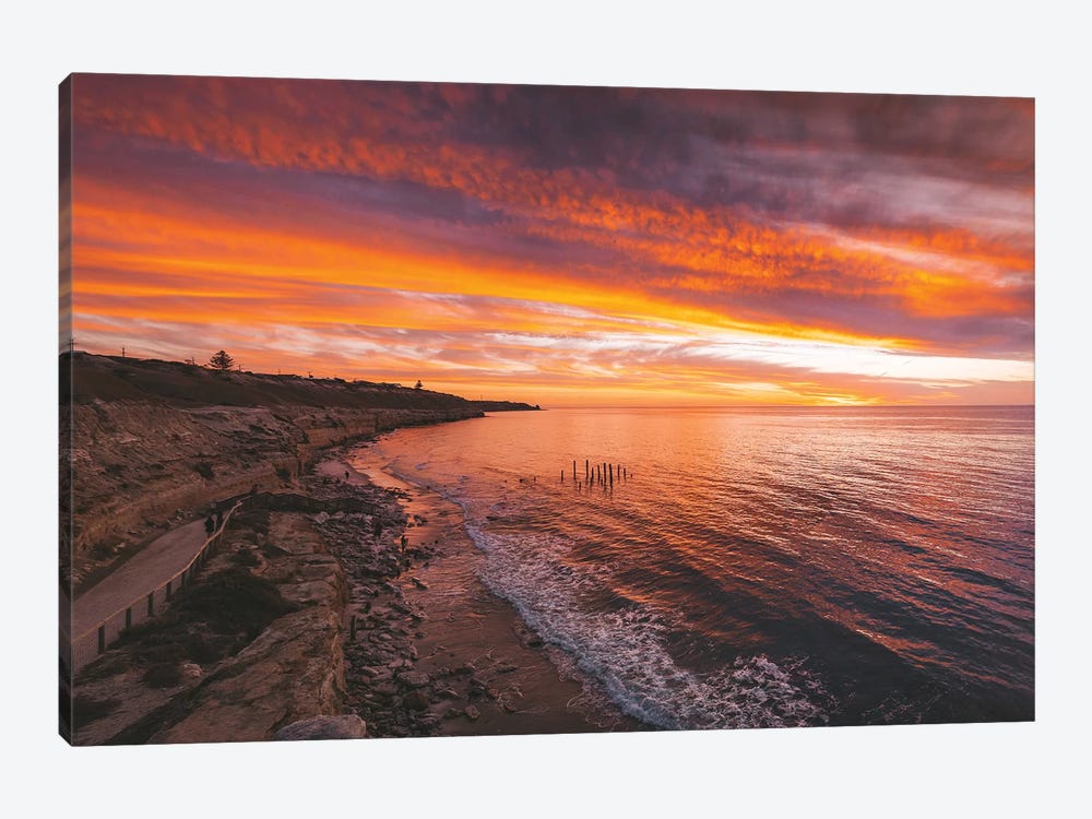 Port Wilunga Beach Sunset by James Vodicka 1-piece Art Print