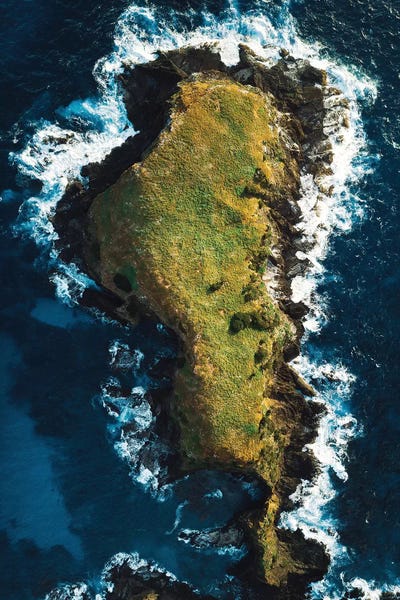 James Vodicka: Rocky Island Coastal Aerial by James Vodicka