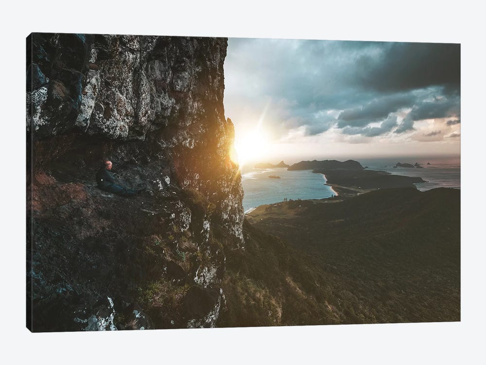 Rocky Island Lookout at Sunset by James Vodicka 1-piece Canvas Artwork