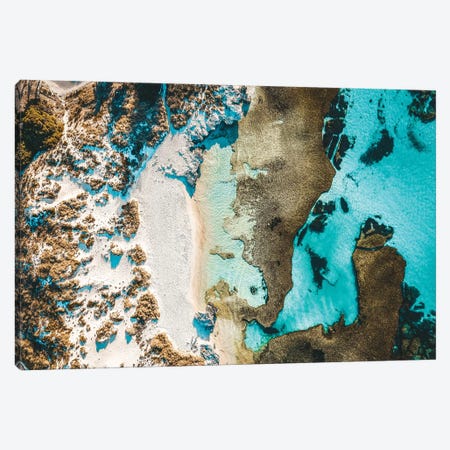 Rottnest Island Beach Aerial Canvas Print #JVO148} by James Vodicka Canvas Artwork