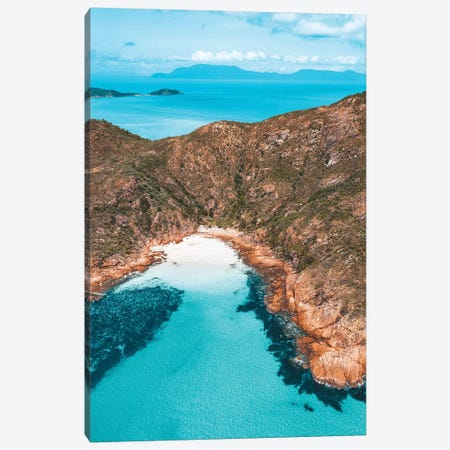 Secluded Island Bay Canvas Print #JVO157} by James Vodicka Canvas Wall Art