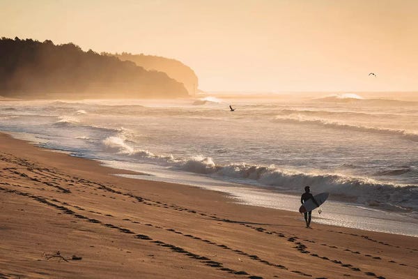James Vodicka: Sunrise Surfer by James Vodicka