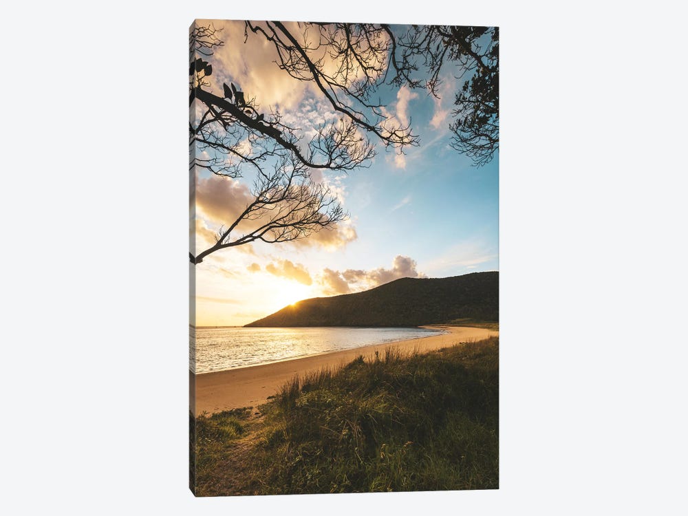 Tranquil Beachside Sunset by James Vodicka 1-piece Canvas Wall Art