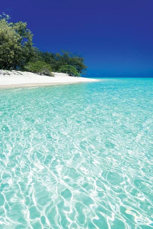 Tropical Island Blue Water Beach Landscape