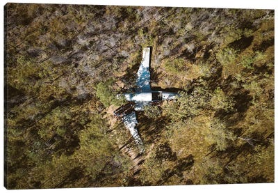 Vansittart Aerial Plane Crash Wreck Canvas Art Print - James Vodicka
