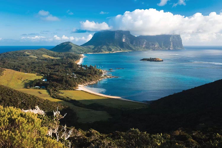 Golden Light Paradise Island by James Vodicka wall art
