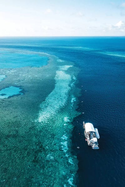 Great Barrier Reef: Great Barrier Reef Pontoon by James Vodicka