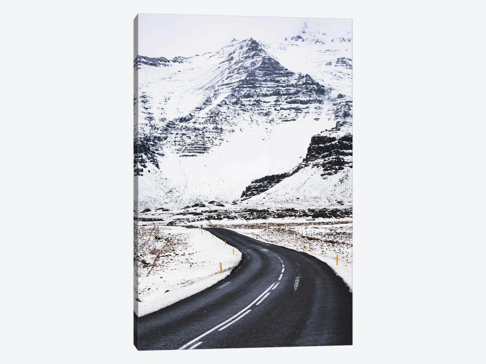 Icelandic Winter Road by James Vodicka 1-piece Art Print