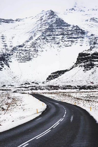 James Vodicka: Icelandic Winter Road by James Vodicka