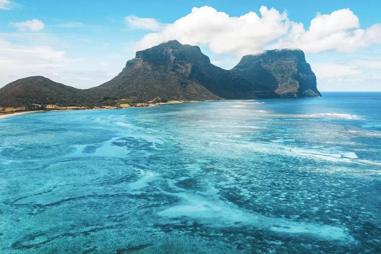 Island Lagoon Patterns by James Vodicka wall art