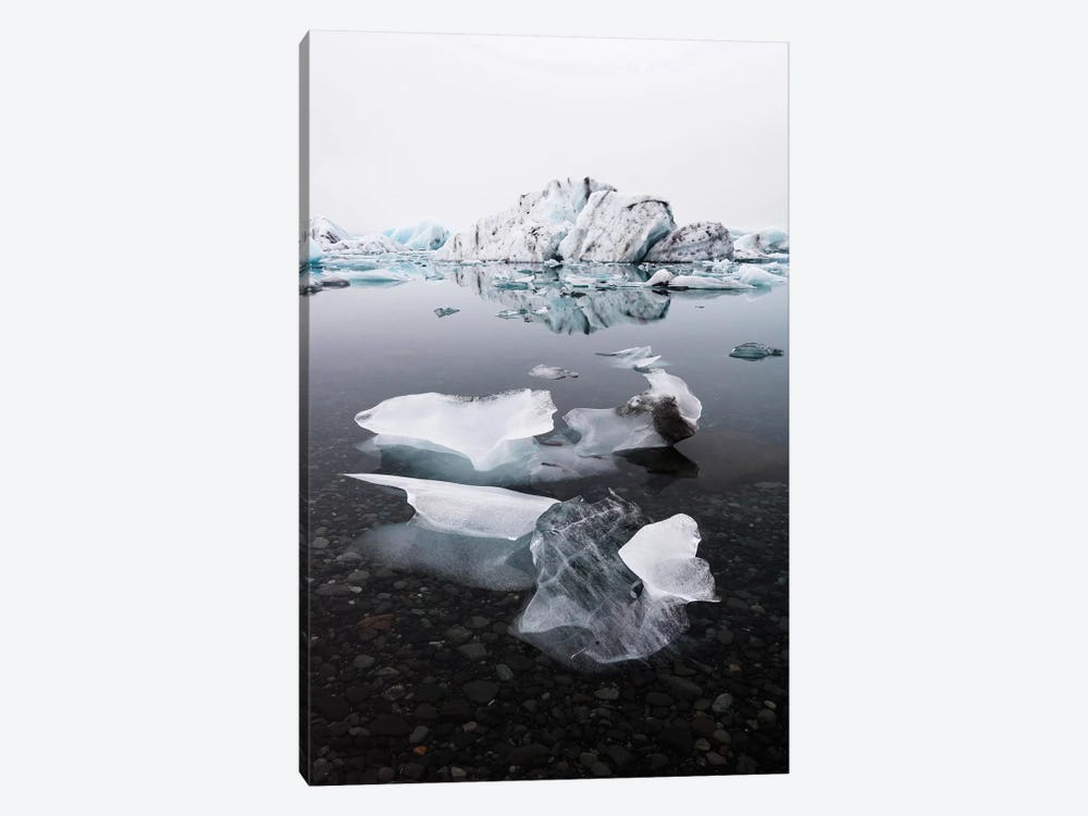 Jökulsárlón Glacier Ice Lagoon by James Vodicka 1-piece Art Print