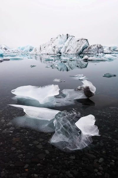 Ice & Snow Close-Ups: Jökulsárlón Glacier Ice Lagoon by James Vodicka