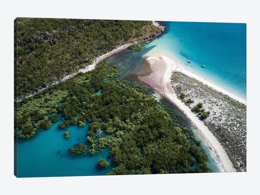 Kimberley Beach Aerial by James Vodicka 1-piece Canvas Artwork