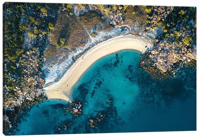 Kimberley Sandy Bay Aerial Canvas Art Print - James Vodicka