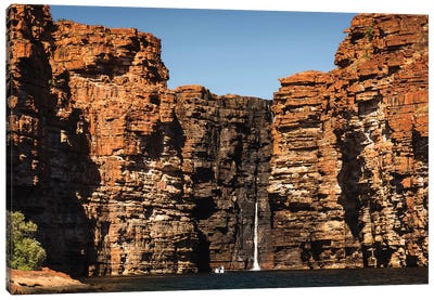 King George River Kimberley Waterfall Canvas Art Print - James Vodicka