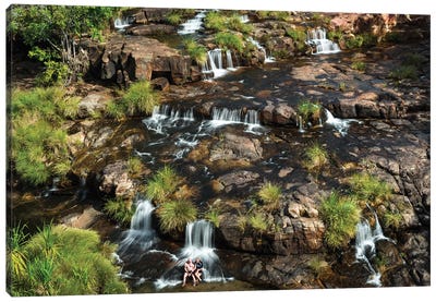 King's Cascade Waterfalls Kimberley Canvas Art Print - James Vodicka