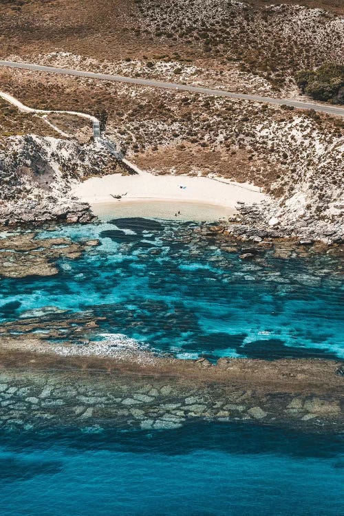 Little Armstrong Bay Rock Formations Aerial