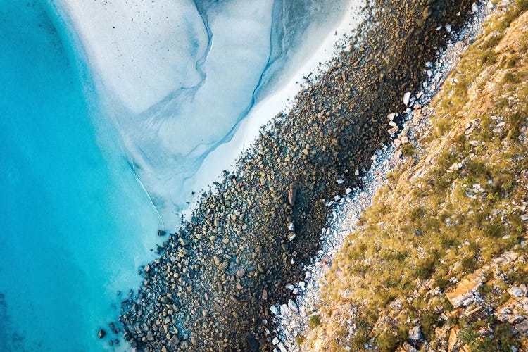 Beach Landscape Aerial Colours