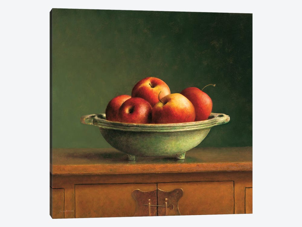 Apples by Jos van Riswick 1-piece Canvas Art