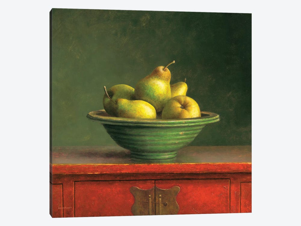 Pears by Jos van Riswick 1-piece Art Print