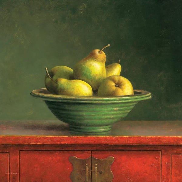 Food & Drink Still Life: Pears by Jos van Riswick