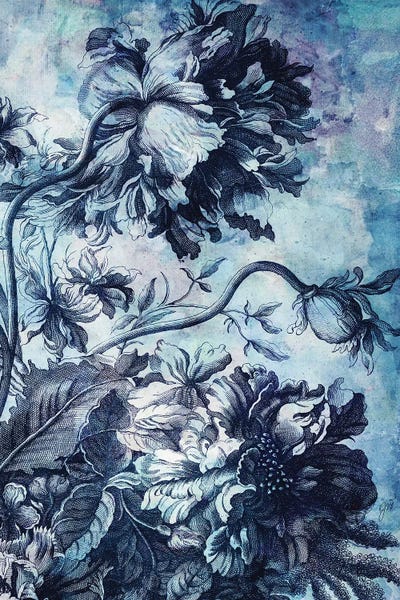 Bohemia Blossom by Jackie Von Tobel framed canvas print