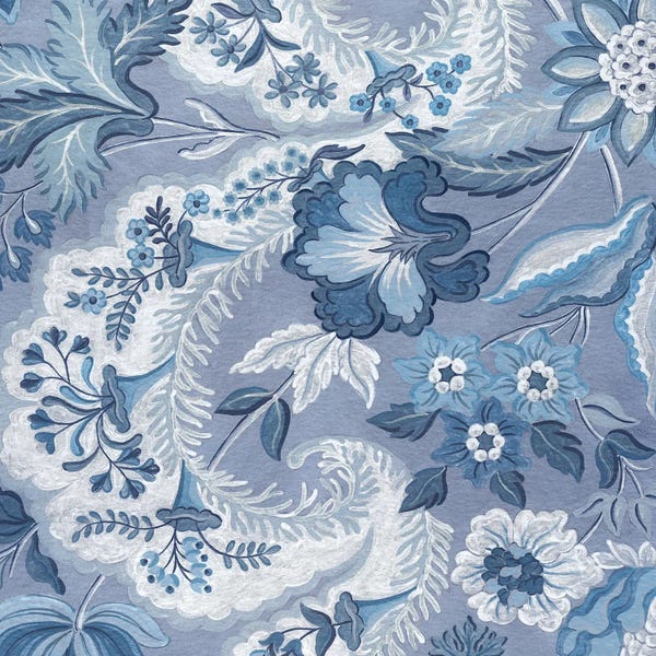 Granny Chic: Anna Blue I by Jackie Von Tobel