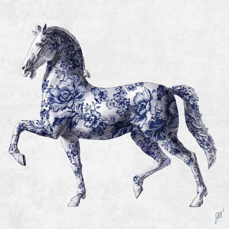 China Stallion I by Jackie Von Tobel wall art