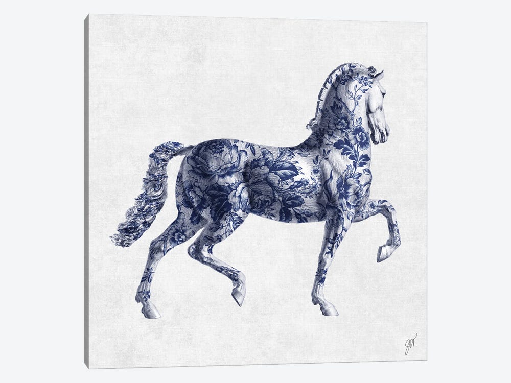 China Stallion II by Jackie Von Tobel 1-piece Canvas Artwork