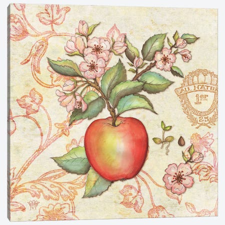 Farmers Market Apple Canvas Print #JVT30} by Jackie Von Tobel Canvas Wall Art