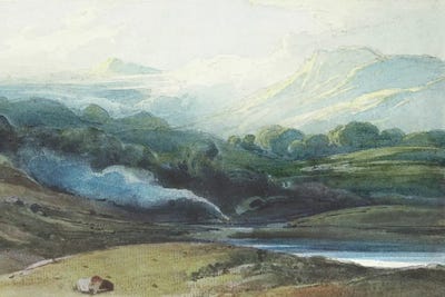 Hillside by Jackie Von Tobel canvas print